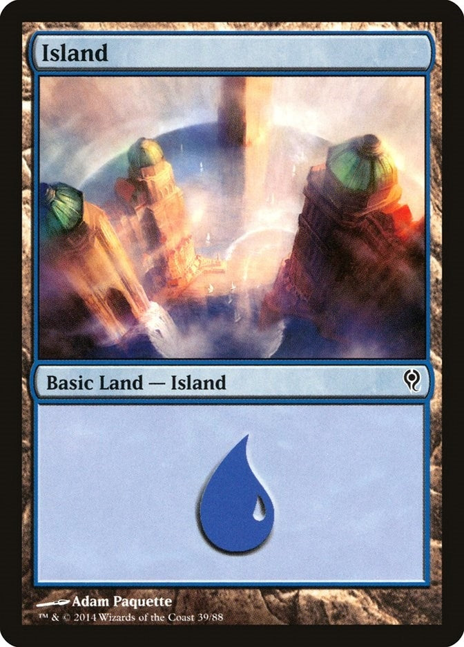 Image for Island (39) (39) [Jace vs. Vraska] - Magic: The Gathering