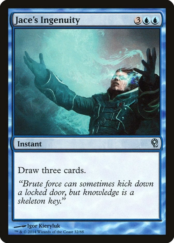 Image for Jace's Ingenuity (32) [Jace vs. Vraska] - Magic: The Gathering