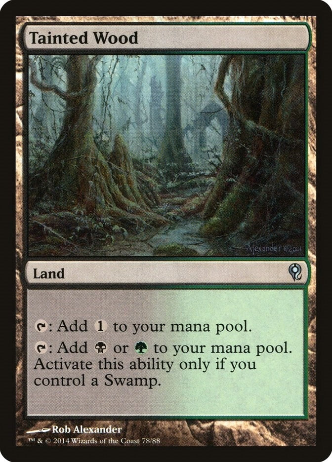 Image for Tainted Wood (78) [Jace vs. Vraska] - Magic: The Gathering