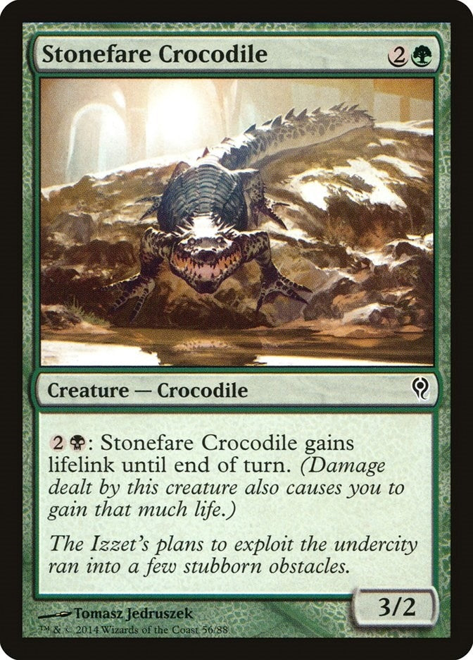 Image for Stonefare Crocodile (56) [Jace vs. Vraska] - Magic: The Gathering