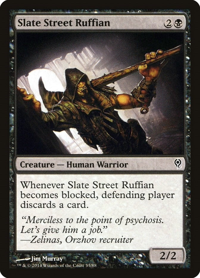 Image for Slate Street Ruffian (53) [Jace vs. Vraska] - Magic: The Gathering