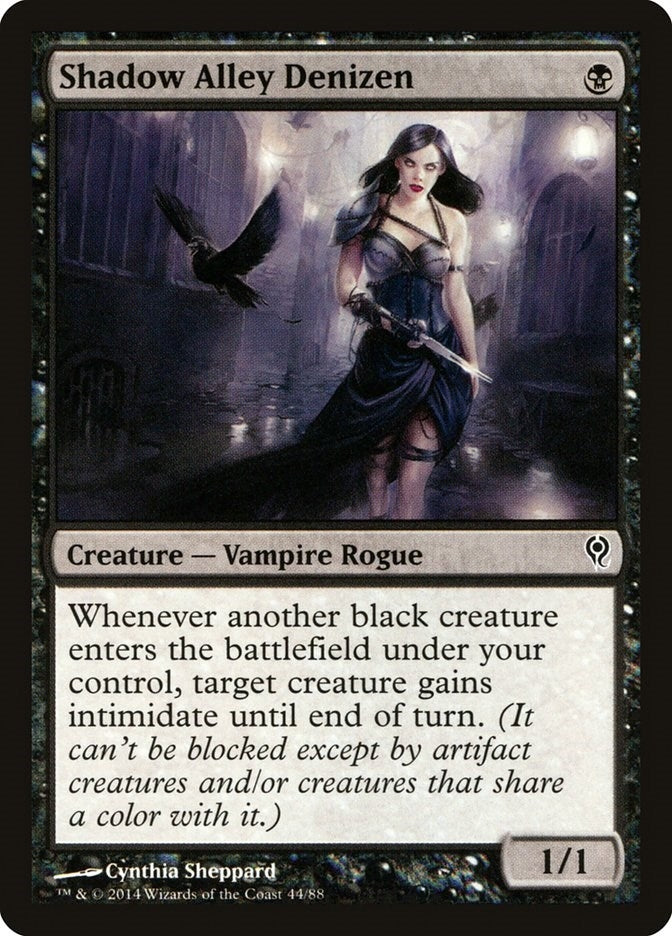 Image for Shadow Alley Denizen (44) [Jace vs. Vraska] - Magic: The Gathering