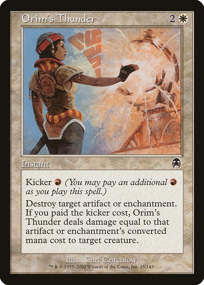 Image for Orim's Thunder (15) [Apocalypse] - Magic: The Gathering