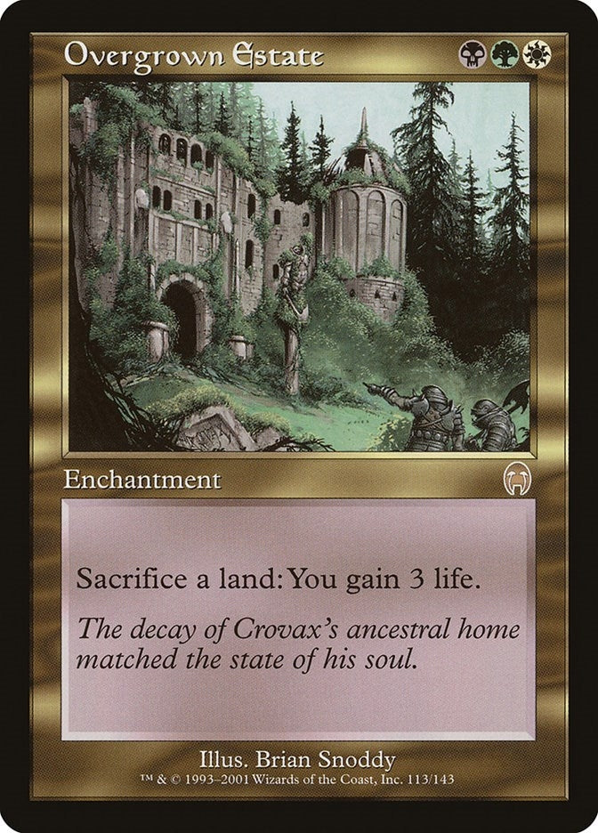 Image for Overgrown Estate (113) [Apocalypse] - Magic: The Gathering