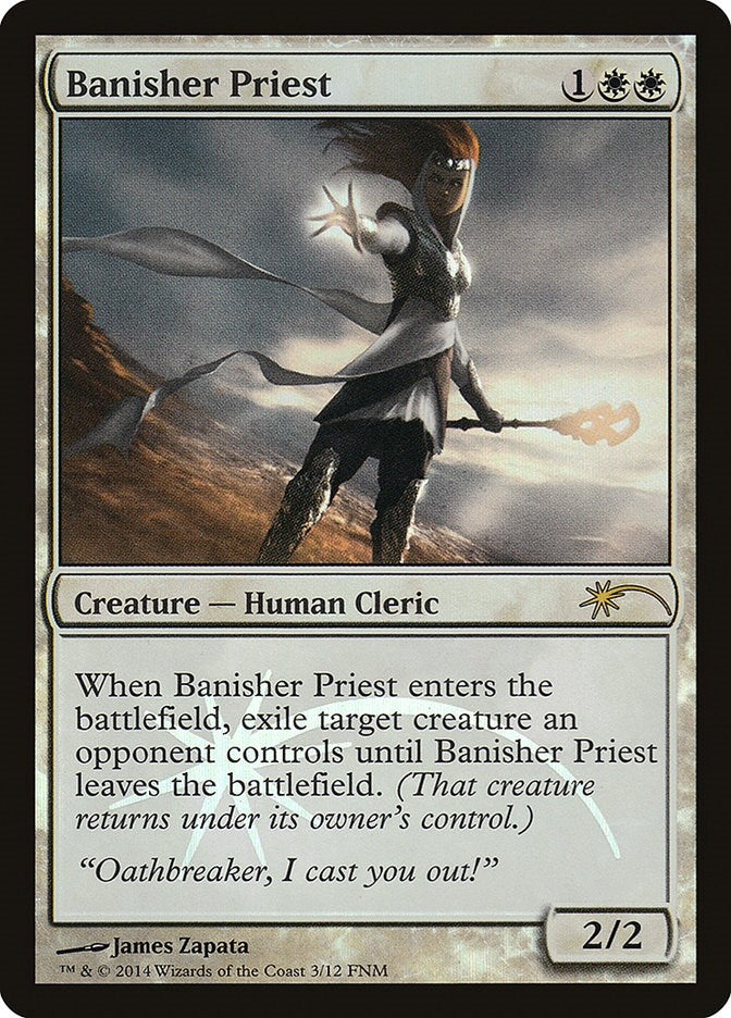 Image for Banisher Priest (3) [FNM Promos] - Magic: The Gathering