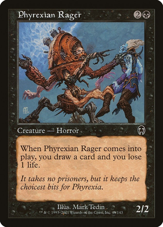 Image for Phyrexian Rager (49) [Apocalypse] - Magic: The Gathering