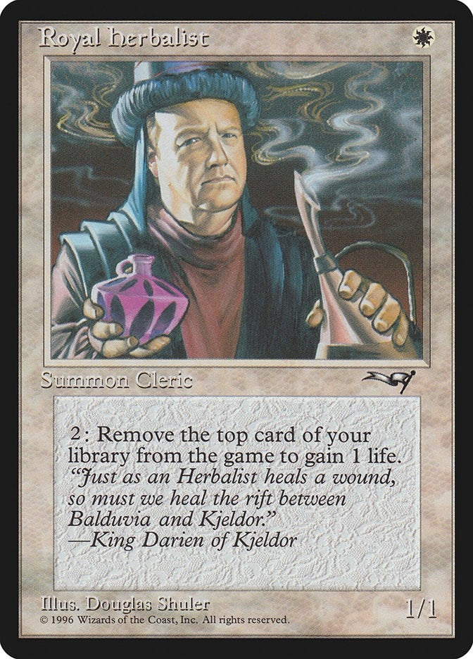 Image for Royal Herbalist (Man) (148) [Alliances] - Magic: The Gathering