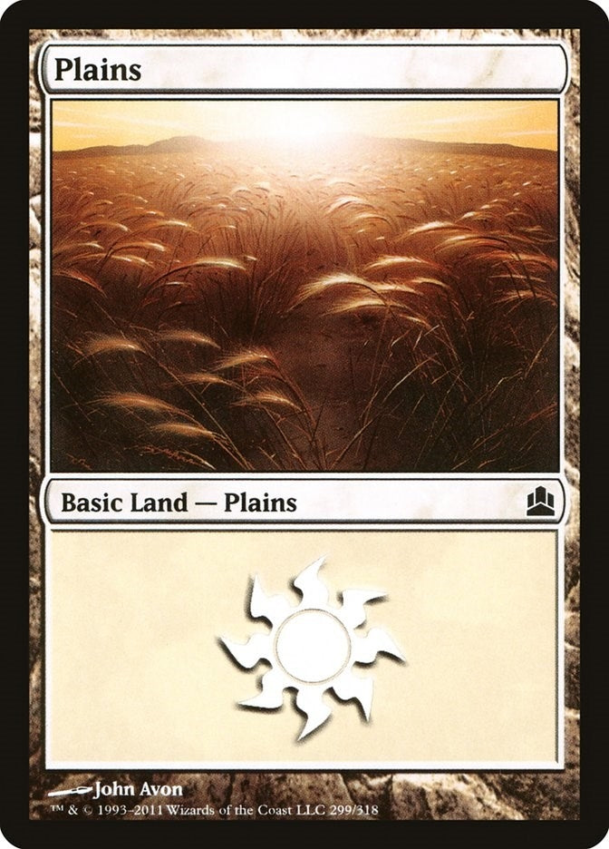 Image for Plains (299) (299) [Commander] - Magic: The Gathering