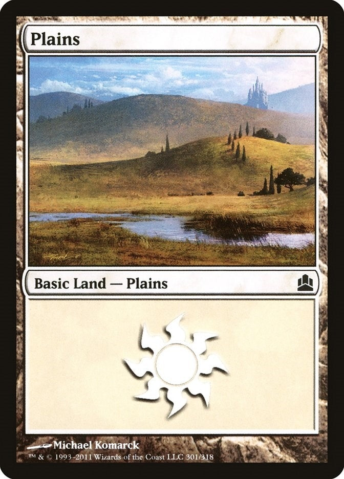 Image for Plains (301) (301) [Commander] - Magic: The Gathering
