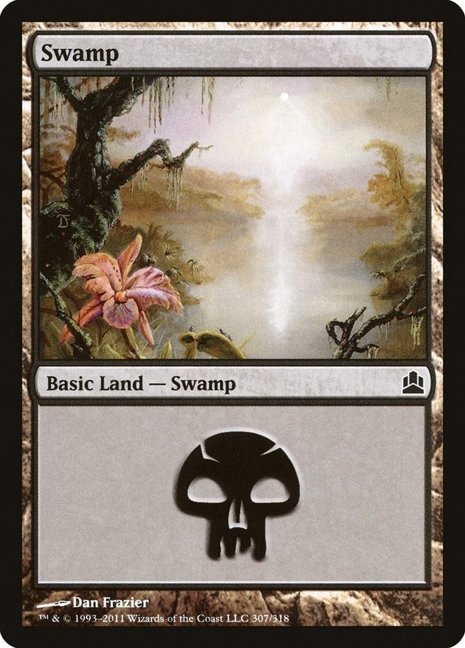 Image for Swamp (307) (307) [Commander] - Magic: The Gathering