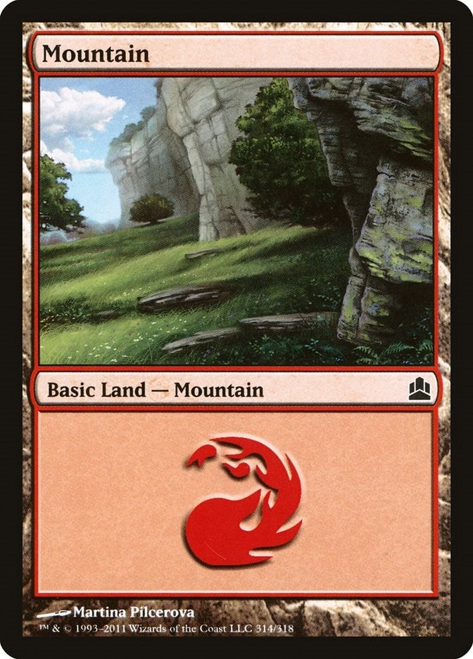 Image for Mountain (314) (314) [Commander] - Magic: The Gathering