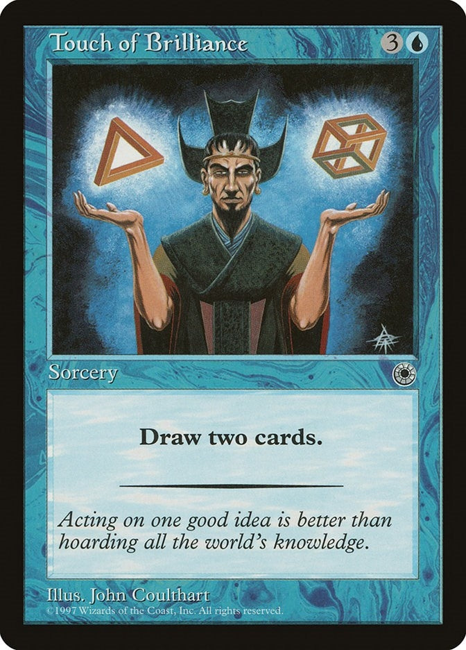Image for Touch of Brilliance [Portal] - Magic: The Gathering