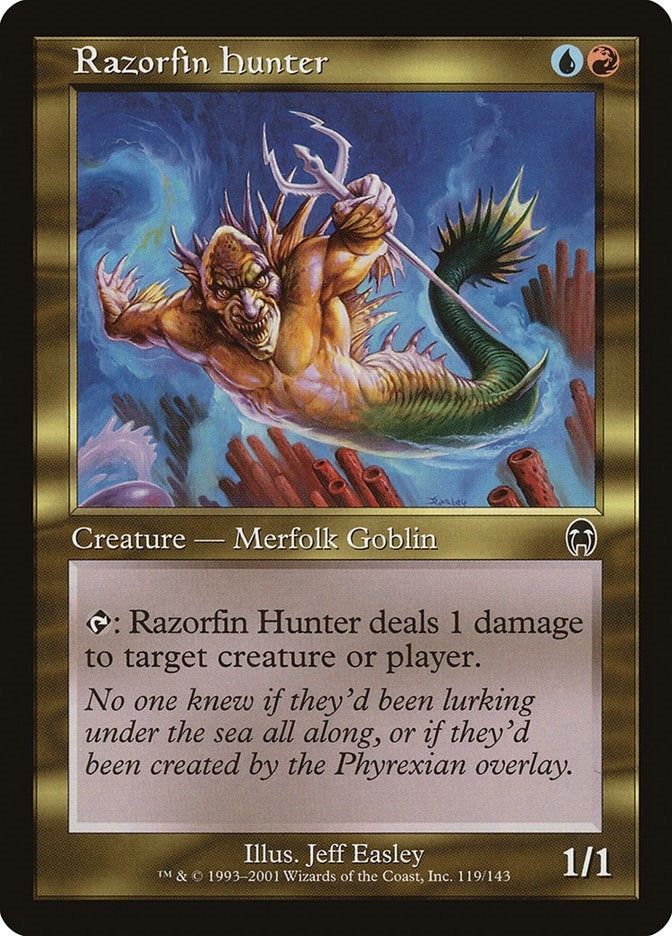 Image for Razorfin Hunter (119) [Apocalypse] - Magic: The Gathering