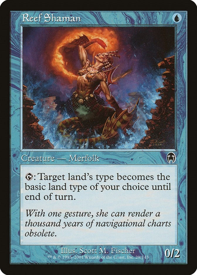 Image for Reef Shaman (29) [Apocalypse] - Magic: The Gathering