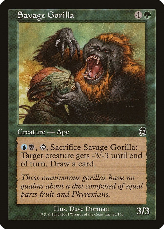Image for Savage Gorilla (85) [Apocalypse] - Magic: The Gathering