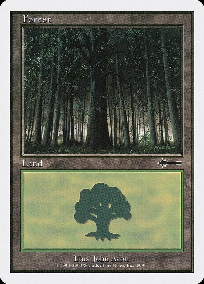 Image for Forest (89) (89) [Beatdown Box Set] - Magic: The Gathering