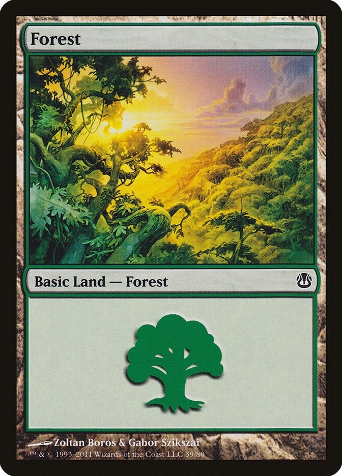 Image for Forest (39) (39) [Ajani vs. Nicol Bolas] - Magic: The Gathering