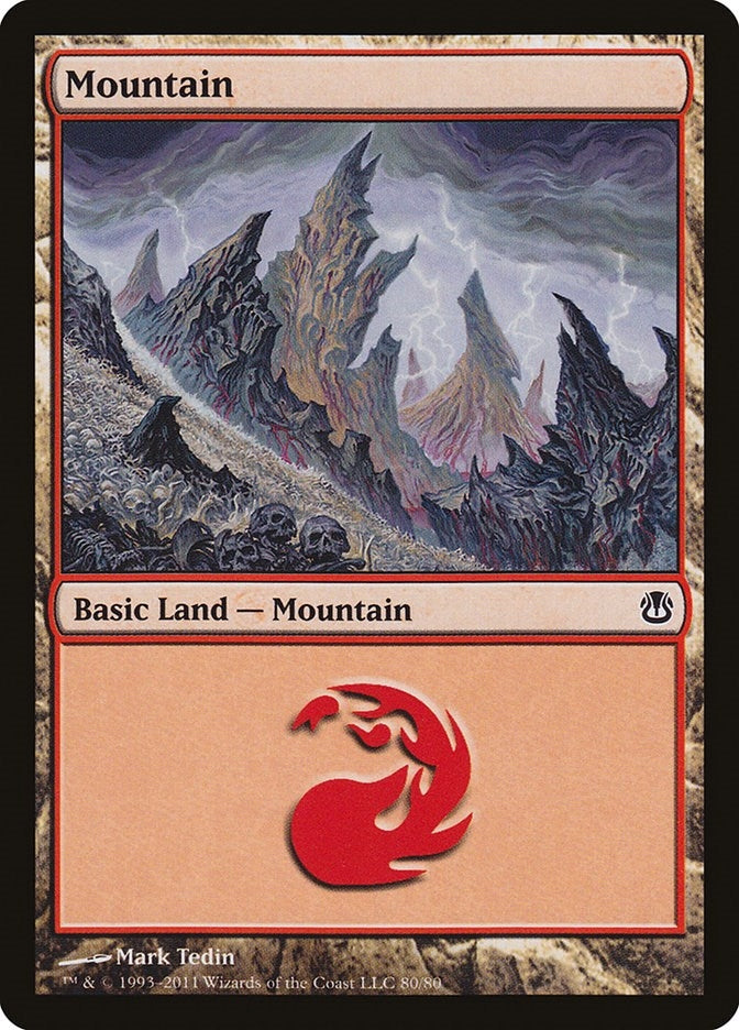 Image for Mountain (80) (80) [Ajani vs. Nicol Bolas] - Magic: The Gathering