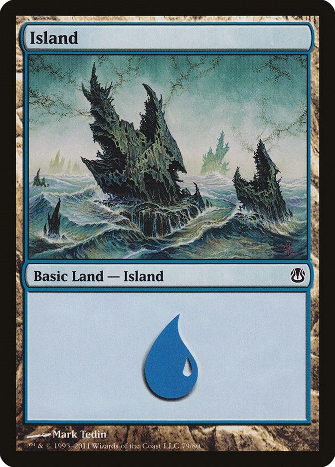 Image for Island (79) (79) [Ajani vs. Nicol Bolas] - Magic: The Gathering