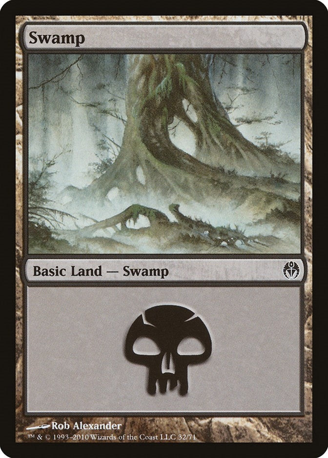 Image for Swamp (32) (32) [Phyrexia vs. the Coalition] - Magic: The Gathering