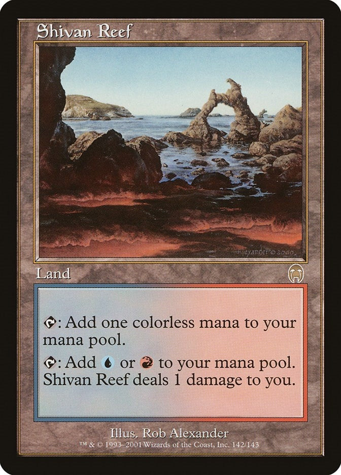 Image for Shivan Reef (142) [Apocalypse] - Magic: The Gathering