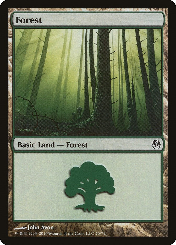 Image for Forest (70) (70) [Phyrexia vs. the Coalition] - Magic: The Gathering