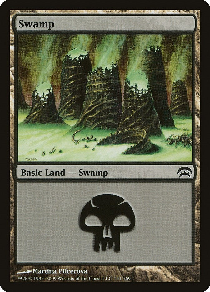 Image for Swamp (151) (151) [Planechase] - Magic: The Gathering