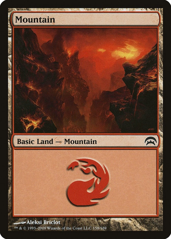 Mountain (158) (158) [Planechase]