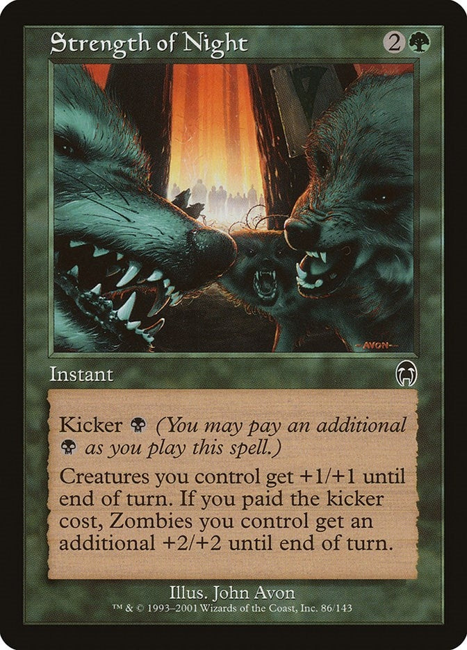 Image for Strength of Night (86) [Apocalypse] - Magic: The Gathering