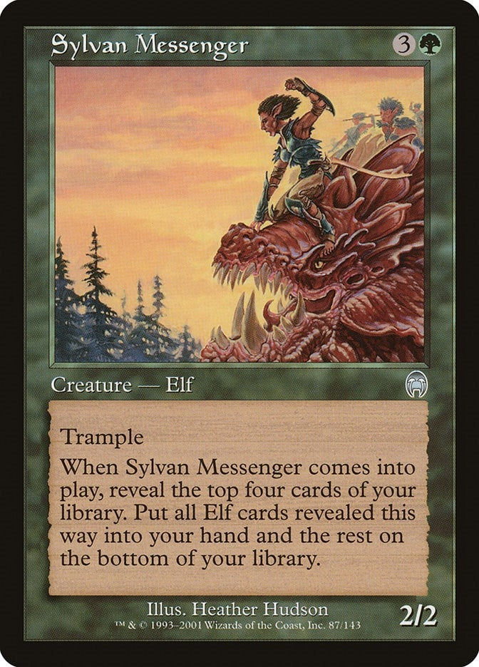 Image for Sylvan Messenger (87) [Apocalypse] - Magic: The Gathering