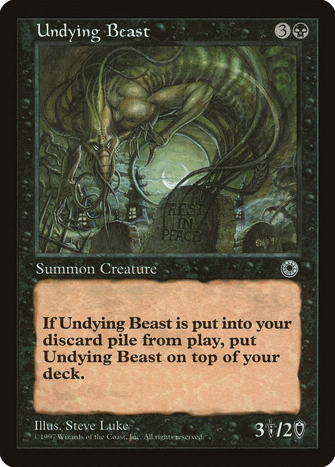 Image for Undying Beast [Portal] - Magic: The Gathering