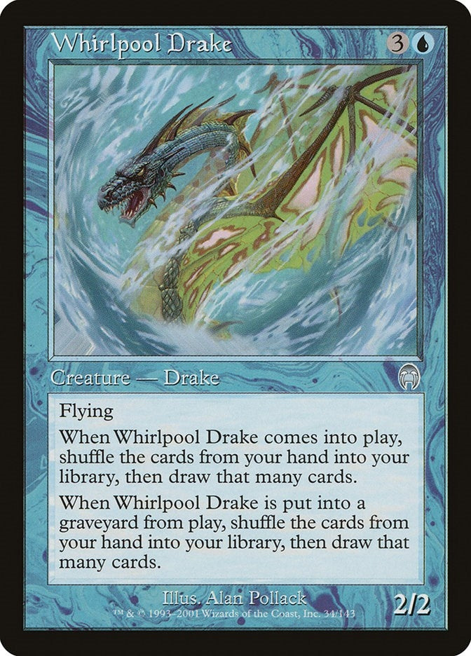 Image for Whirlpool Drake (34) [Apocalypse] - Magic: The Gathering