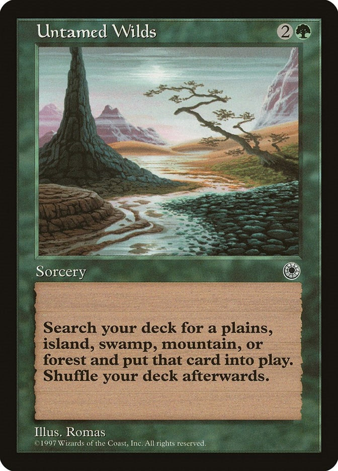 Image for Untamed Wilds [Portal] - Magic: The Gathering