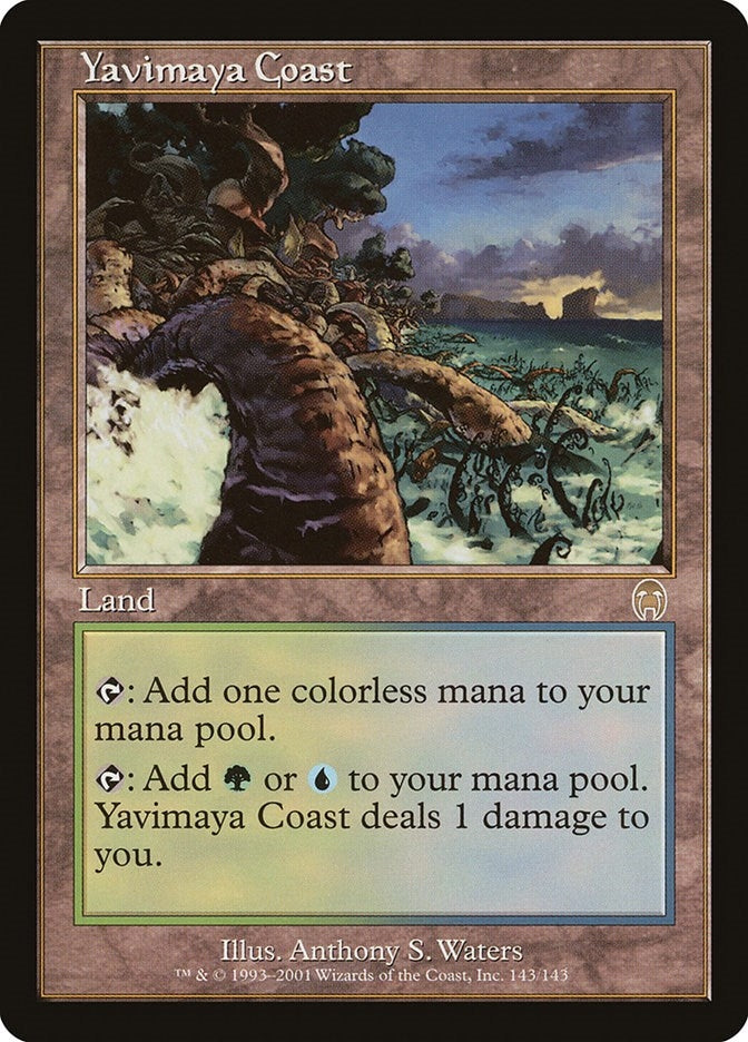 Image for Yavimaya Coast (143) [Apocalypse] - Magic: The Gathering