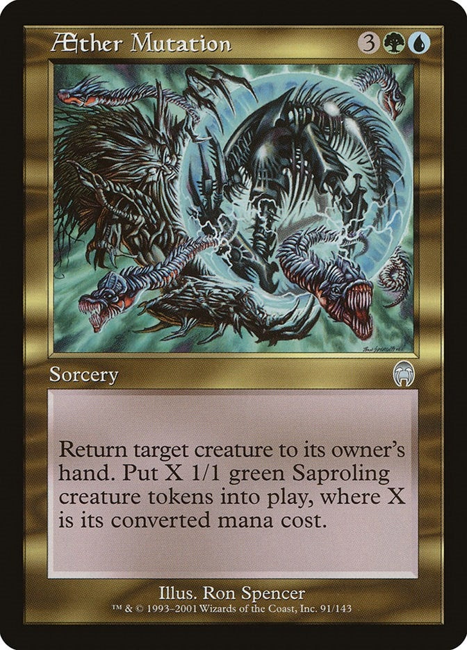 Image for Aether Mutation (91) [Apocalypse] - Magic: The Gathering