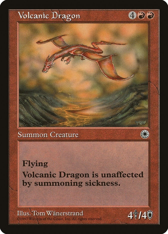 Image for Volcanic Dragon [Portal] - Magic: The Gathering
