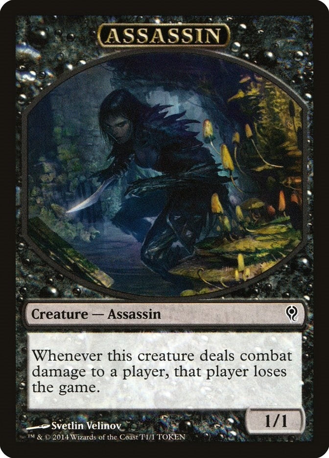 Image for Assassin Token (T1) [Jace vs. Vraska] - Magic: The Gathering