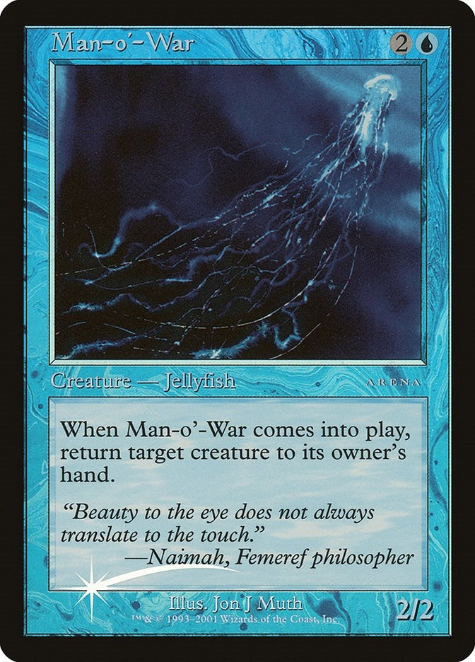 Image for Man-o'-War [Arena Promos] - Magic: The Gathering