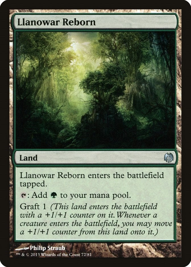 Image for Llanowar Reborn (72) [Heroes vs. Monsters] - Magic: The Gathering