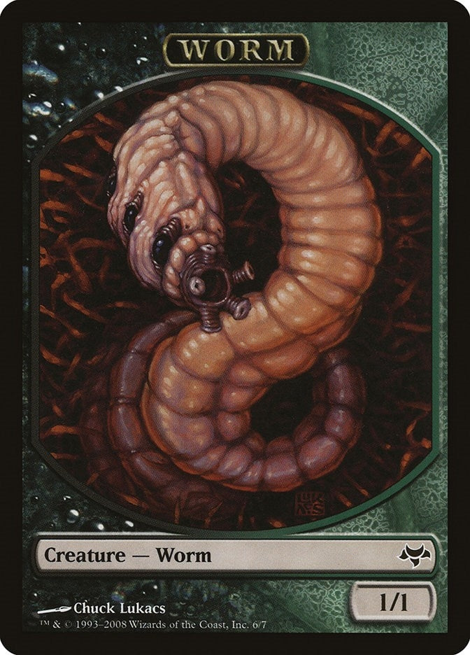 Image for Worm Token (6) [Eventide] - Magic: The Gathering