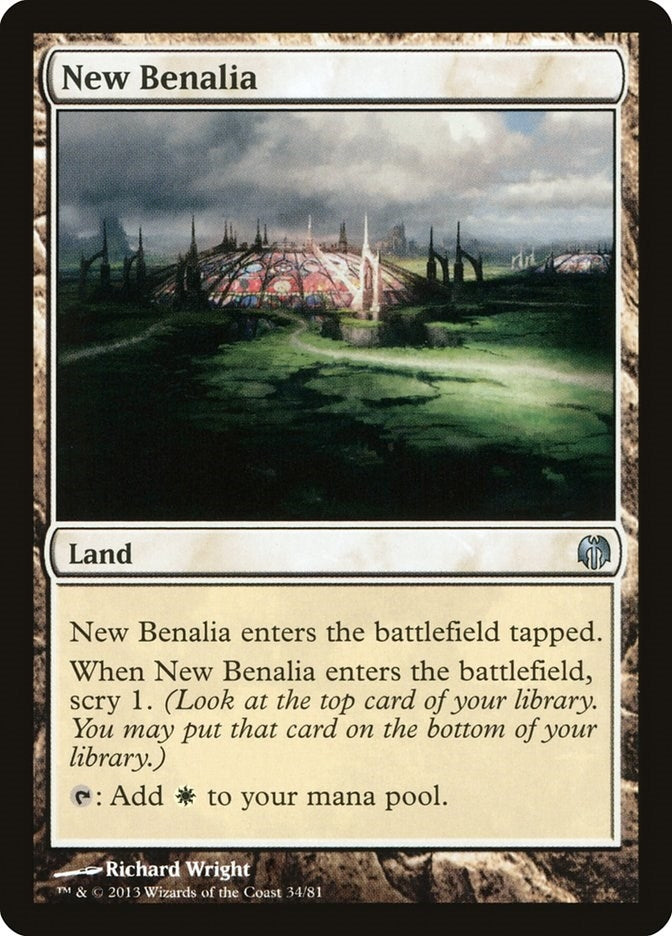 Image for New Benalia (34) [Heroes vs. Monsters] - Magic: The Gathering
