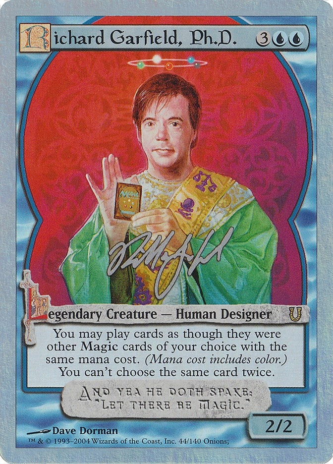 Image for Richard Garfield, Ph.D. (Alternate Foil) (44) [Unhinged] - Magic: The Gathering
