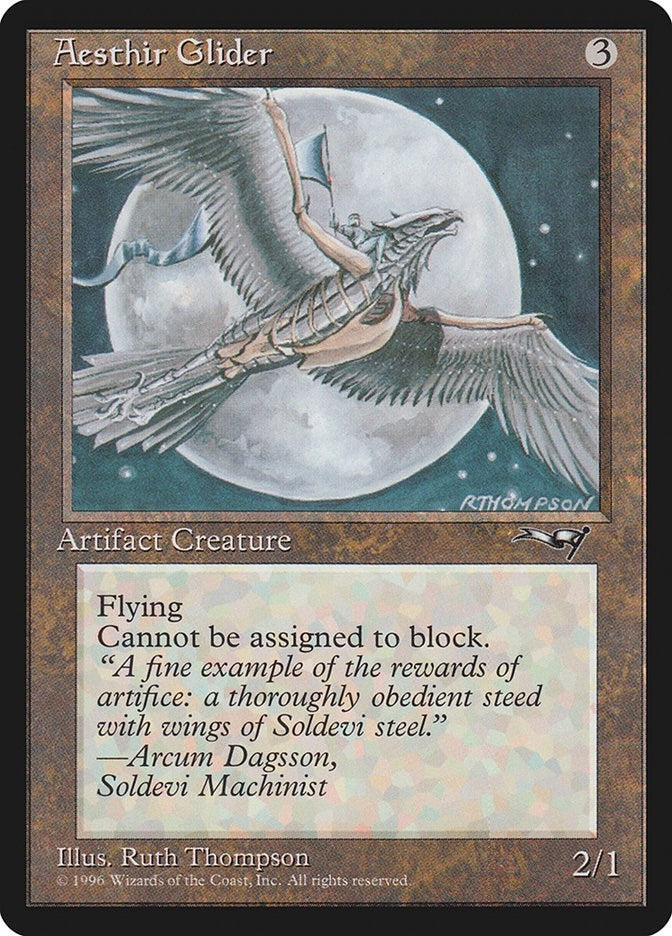 Image for Aesthir Glider (Moon) [Alliances] - Magic: The Gathering