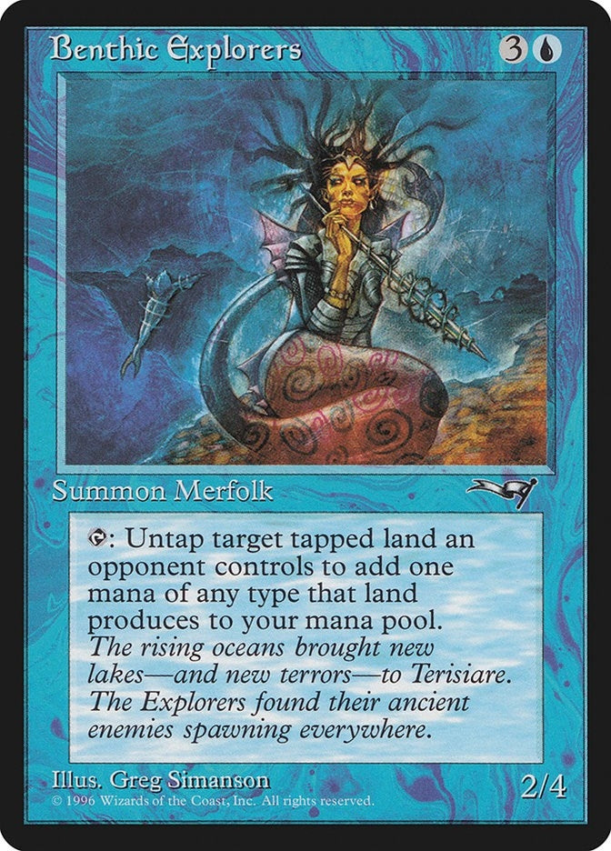 Image for Benthic Explorers (On the Rocks) (37) [Alliances] - Magic: The Gathering
