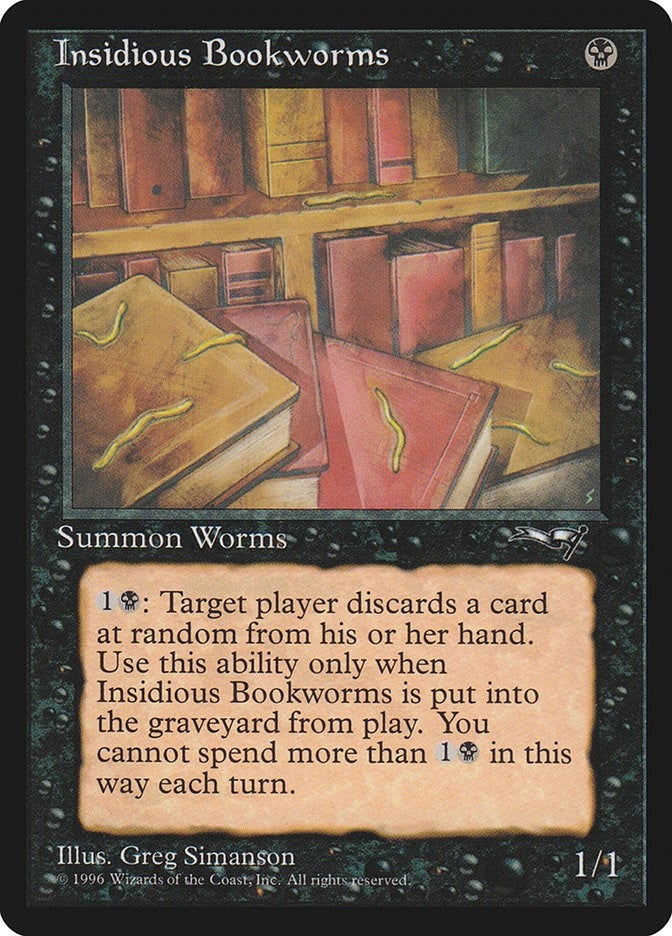 Image for Insidious Bookworms (13) [Alliances] - Magic: The Gathering