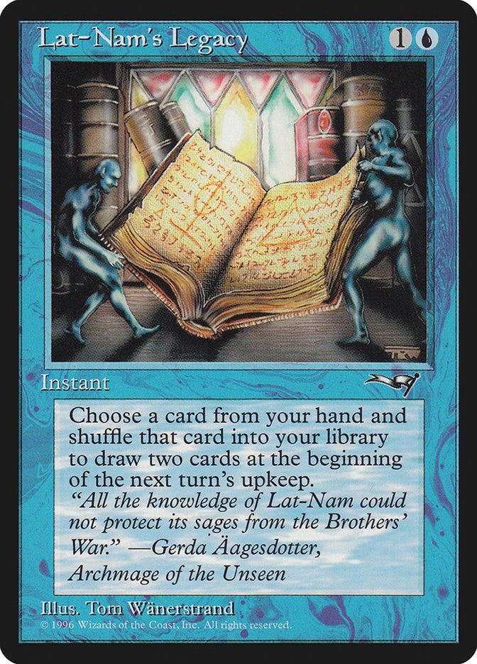 Image for Lat-Nam's Legacy (Book) (46) [Alliances] - Magic: The Gathering