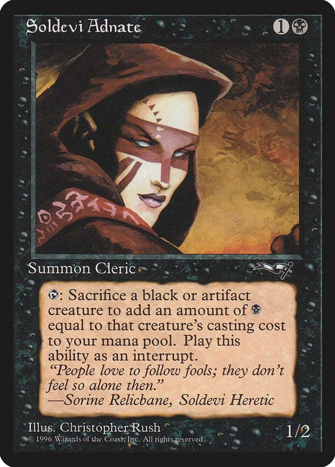 Image for Soldevi Adnate (Woman) (26) [Alliances] - Magic: The Gathering
