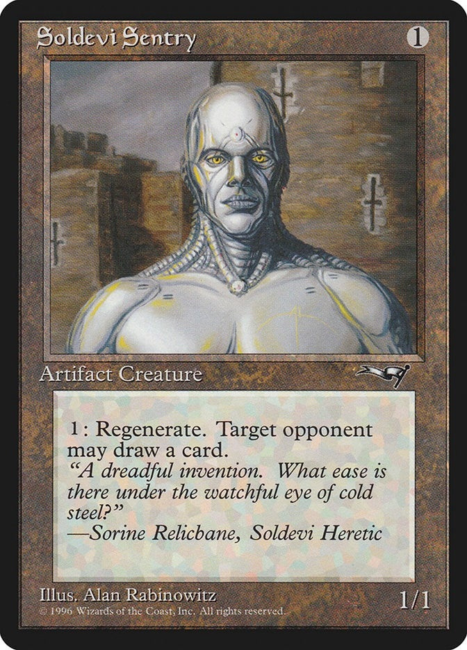 Image for Soldevi Sentry (Close-Up) (176) [Alliances] - Magic: The Gathering