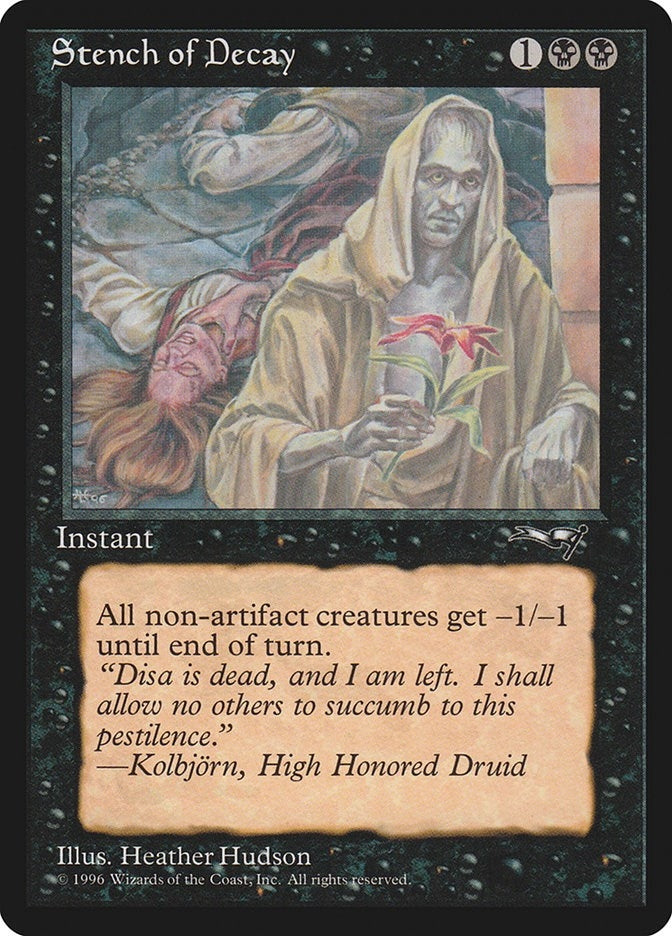 Image for Stench of Decay (Red Flower) (28) [Alliances] - Magic: The Gathering