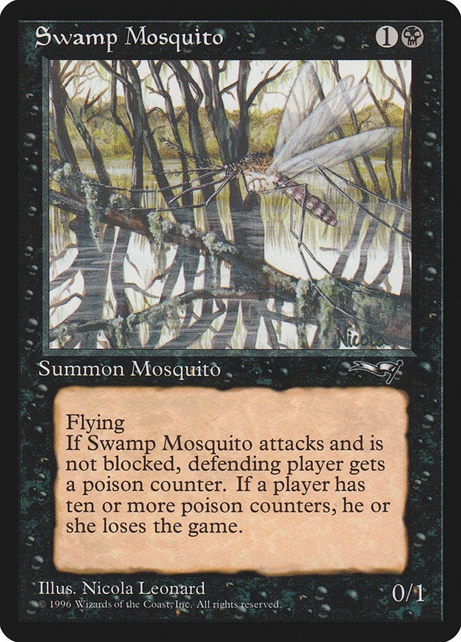 Image for Swamp Mosquito (Fallen Tree) (31) [Alliances] - Magic: The Gathering